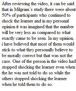 Week 2- discussion 1-Psychology